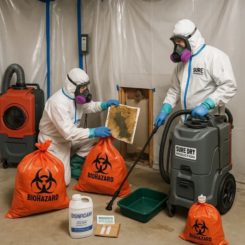 Contaminated Water Handling Protocols process in Sandusky County, OH