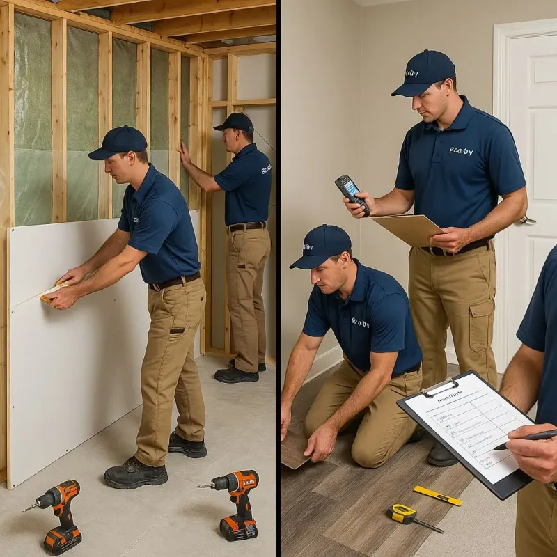 Repairs and Reconstruction process in Sandusky County, OH